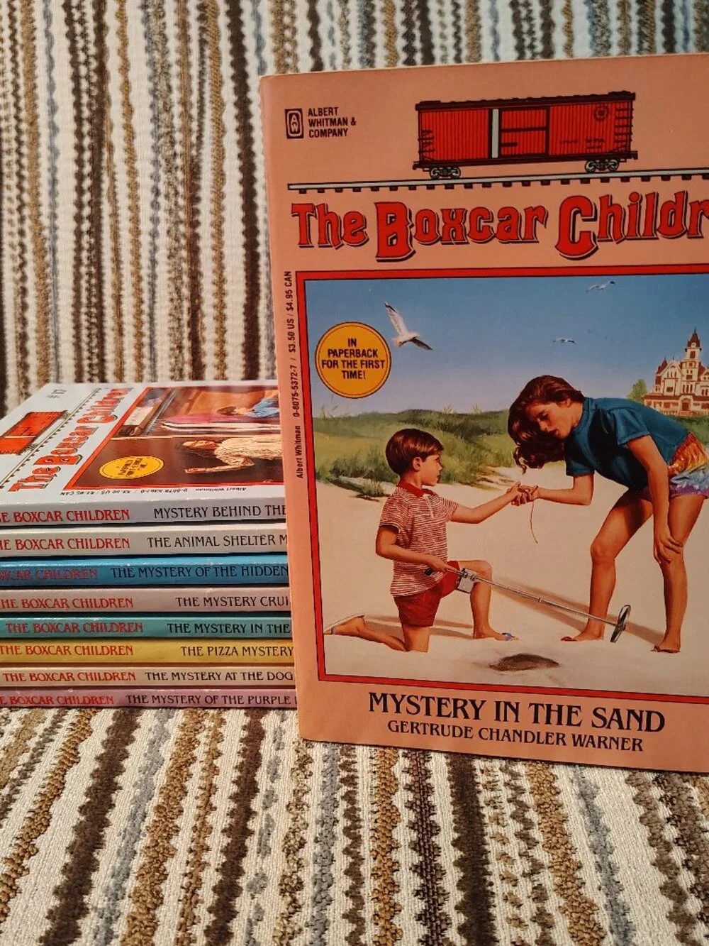 Lot of 9 Boxcar Children Mystery Chapter Books 16 17 22 24 29 32 33 35 38 Warner